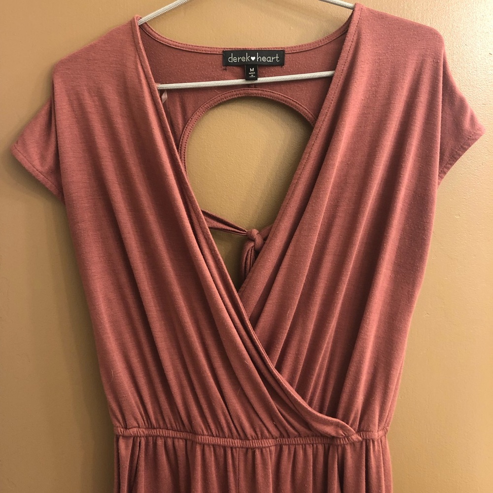 Dusty pink jumpsuit